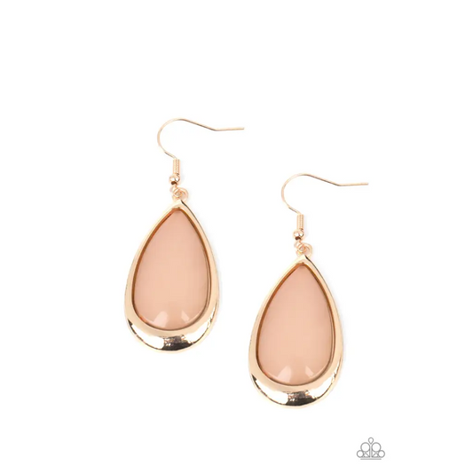 A World to SEER - Brown Earrings - Earrings
