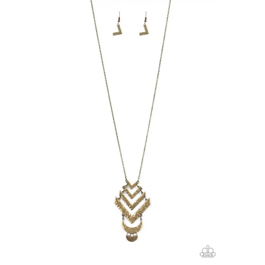 Artisan Edge - Brass Necklace - Necklaces