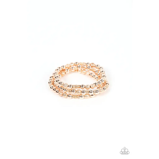 Boundless Boundaries - Rose Gold Bracelet - Bracelets