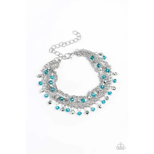 Cash Confidence - Blue Bracelet - Bracelets