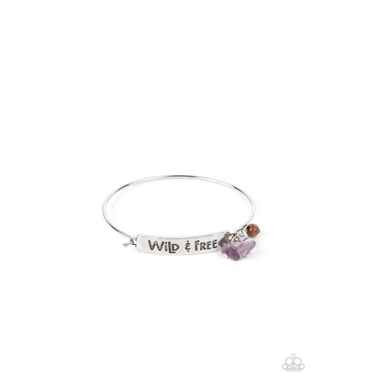 Fearless Fashionista - Purple Bracelet - Bracelets