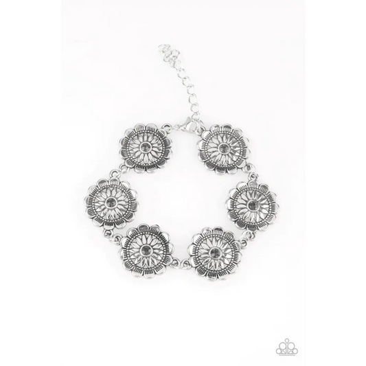 Funky Flower Child - Silver - Deb's Jazzy Jems