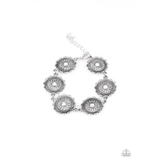 Funky Flower Child - White - Deb's Jazzy Jems