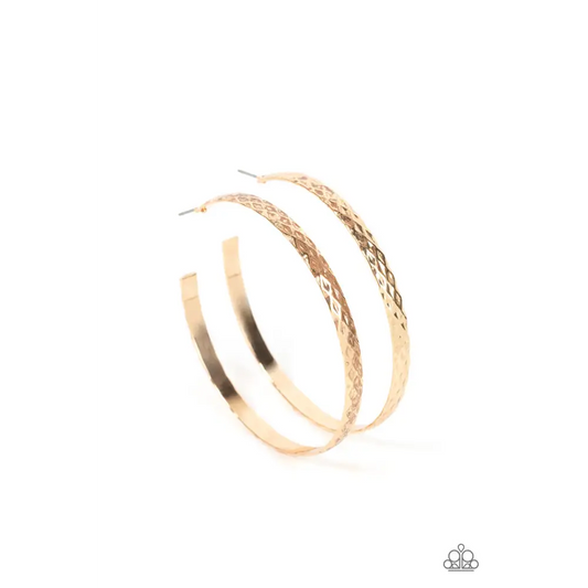 HOOP-De-Do - Gold Earrings - Earrings