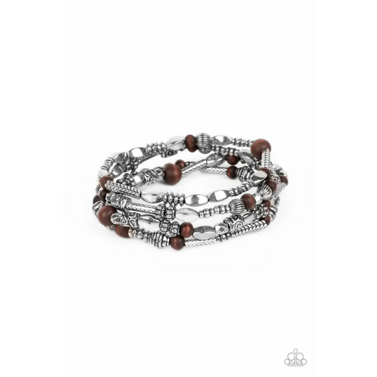 Jungle Jubilee - Brown Bracelet - Bracelets