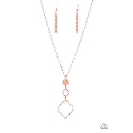 Marrakesh Mystery - Copper Necklace - Necklaces