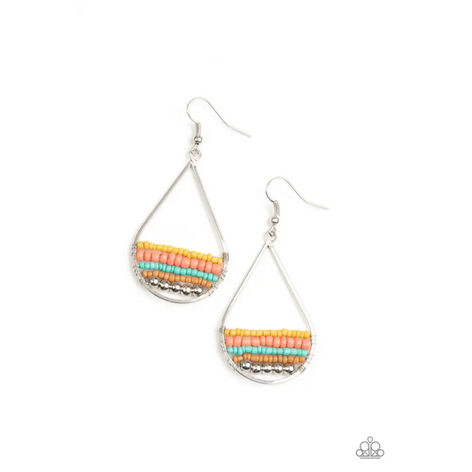 Mojave Mardi Gras - Multi Earrings - Earrings