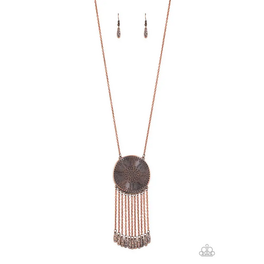 Nature’s Melody - Copper Necklace - Necklaces