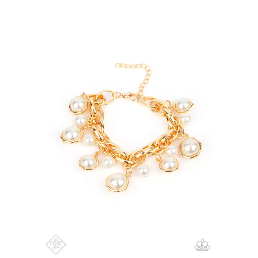 Orbiting Opulence - Gold Bracelet - Bracelets