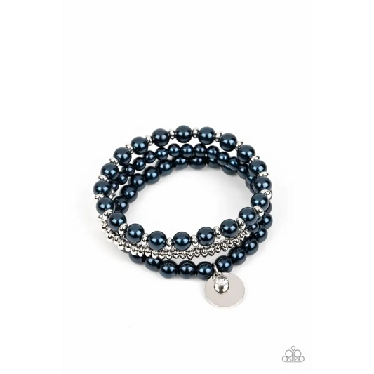 Pearly Professional - Blue Bracelet - Bracelets
