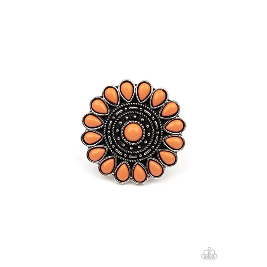 Posy Paradise - Orange Ring - Rings