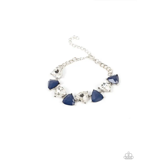 Pumped up Prisms - Blue Bracelet - Deb's Jazzy Jems