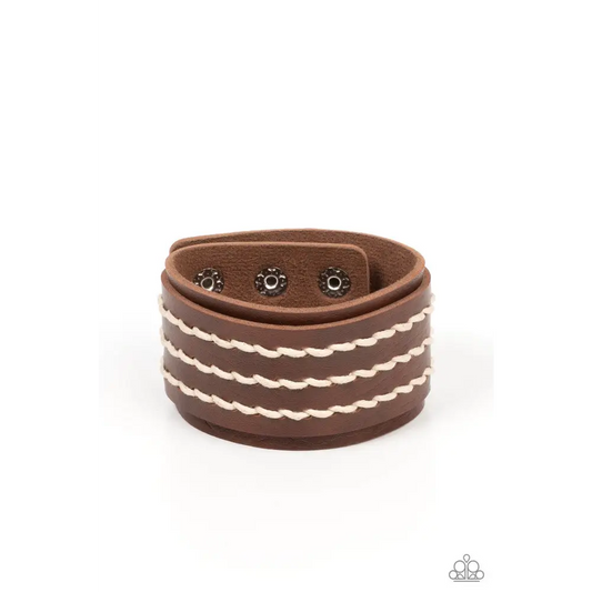 Real Ranchero - Brown Bracelet - Bracelets