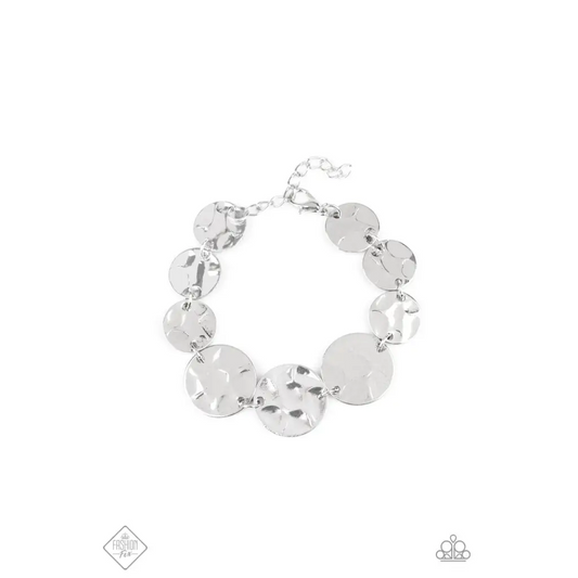 Rustic Reflections - Jan 2020 - Silver Bracelet - Deb's Jazzy Jems