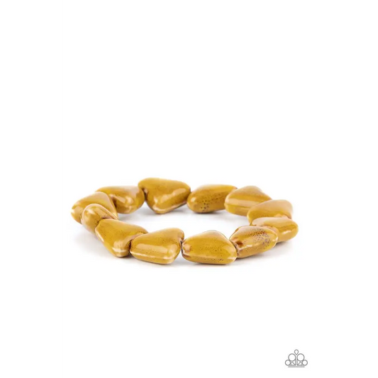 SHARK Out of Water - Yellow Bracelet - Bracelets