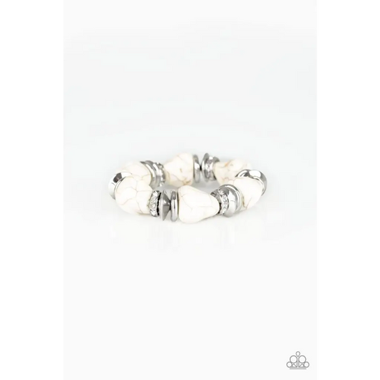 Stone Age Stunner - White - Deb's Jazzy Jems