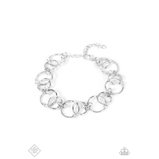 The Universe Revolves Around Me - White Bracelet - Bracelets