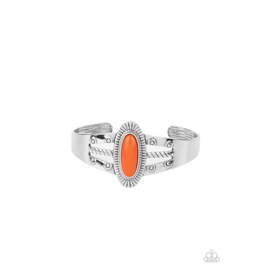 Wanderlust Walkabout - Orange Bracelet - Bracelets