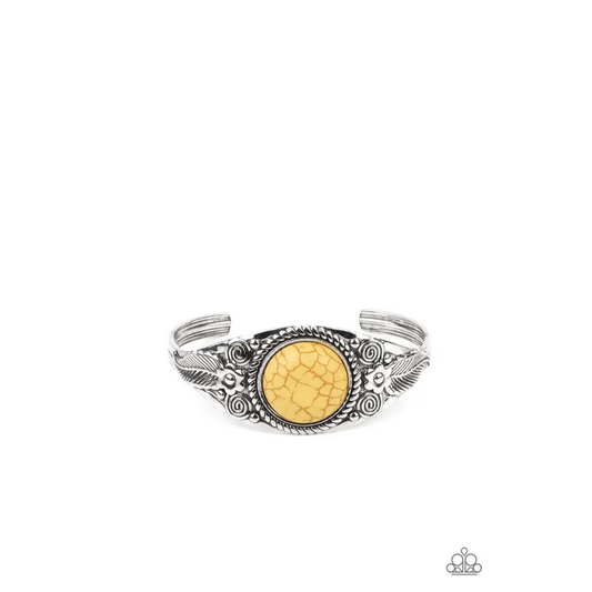 Whimsically Winslow - Yellow Bracelet - Bracelets