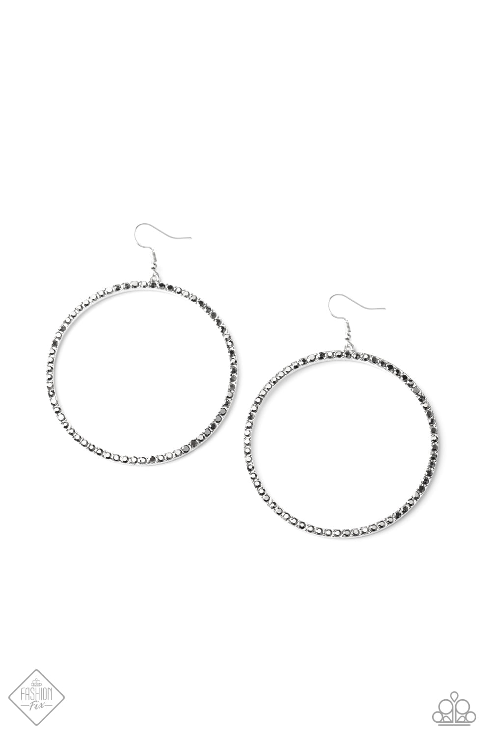 Wide Curves Ahead - Dec 2020 - Silver Earrings - Deb's Jazzy Jems
