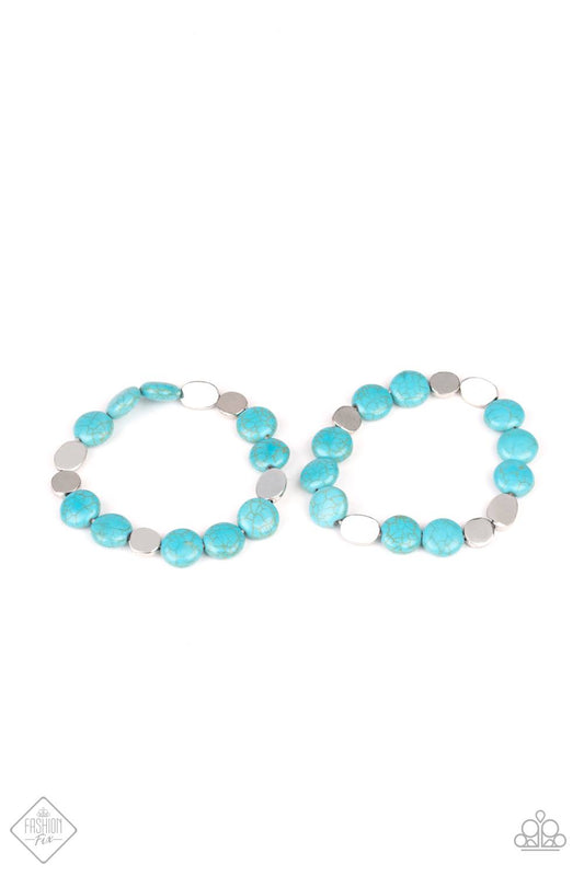 Simply Sedimentary - May 2020 - Blue Bracelet - Deb's Jazzy Jems