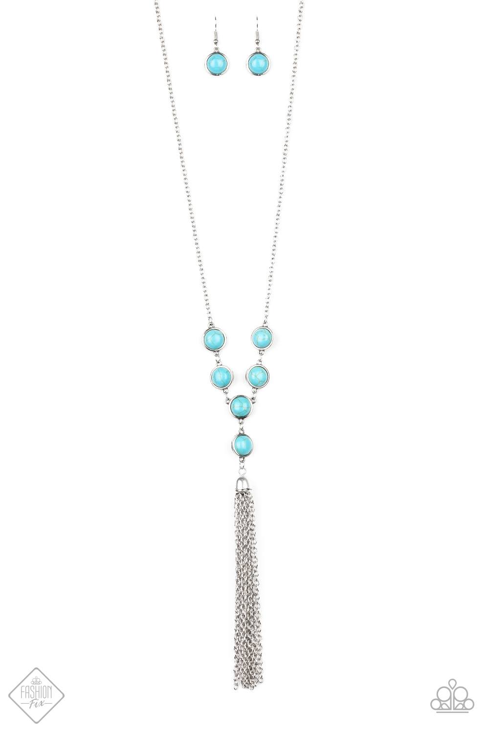 Rural Heiress - May 2020 - Blue Necklace - Deb's Jazzy Jems