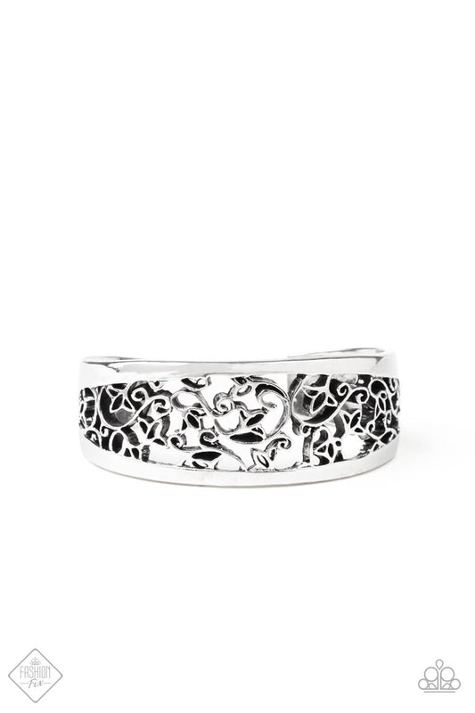 Vine Garden - May 2020 - Silver Bracelet - Deb's Jazzy Jems