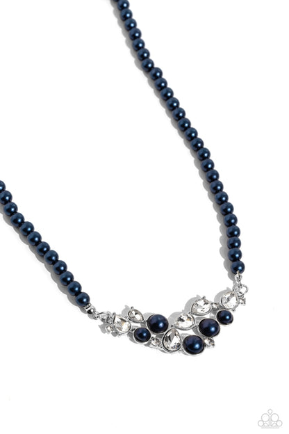 Pampered Pearls - Blue Necklace