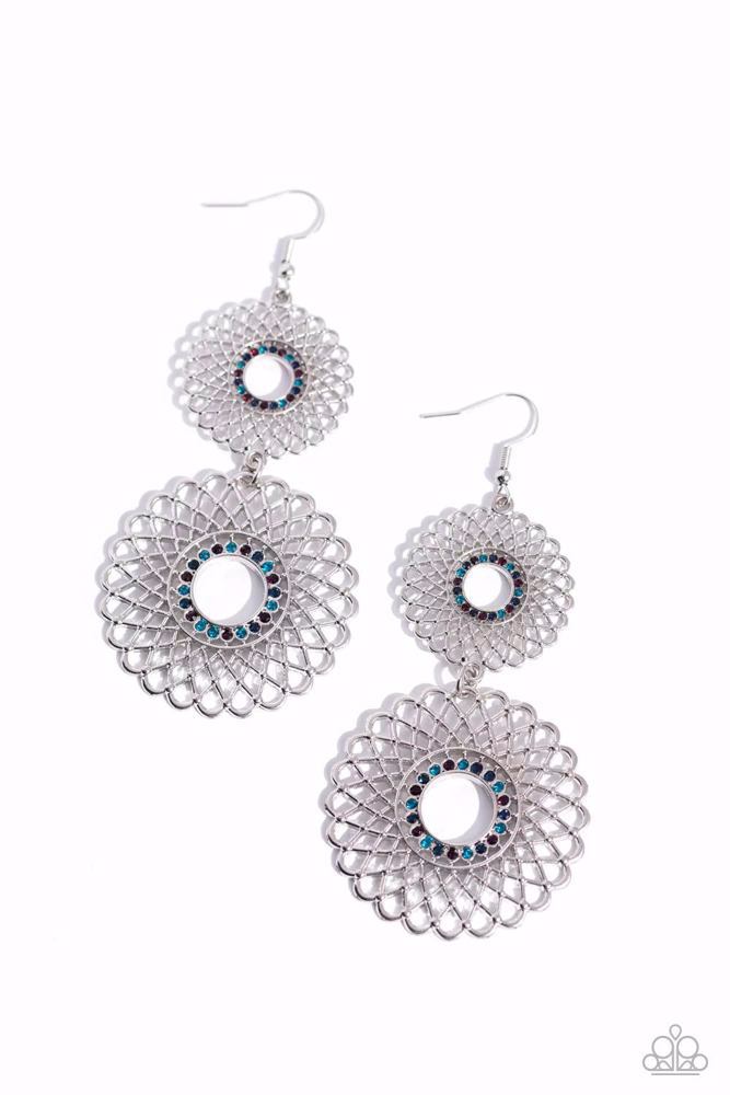 Regal Roulette - Multi Earrings