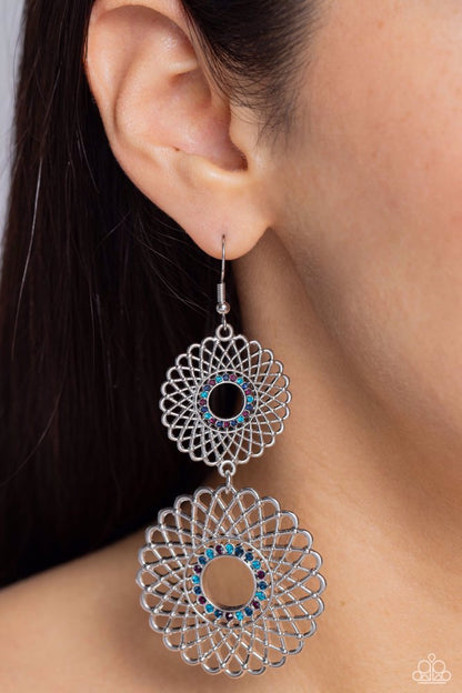 Regal Roulette - Multi Earrings