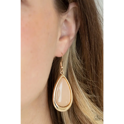 A World to SEER - Brown Earrings - Earrings