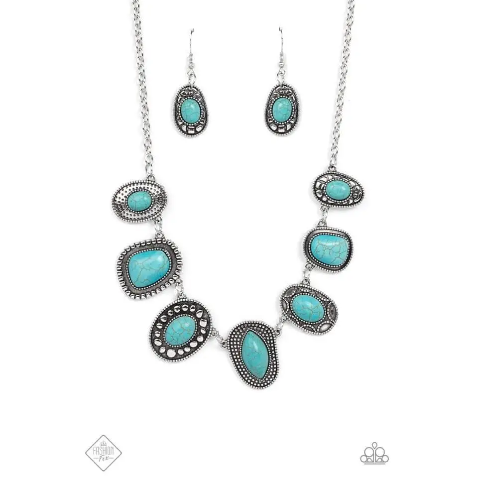 Albuquerque Artisan - Blue Necklace - Necklaces