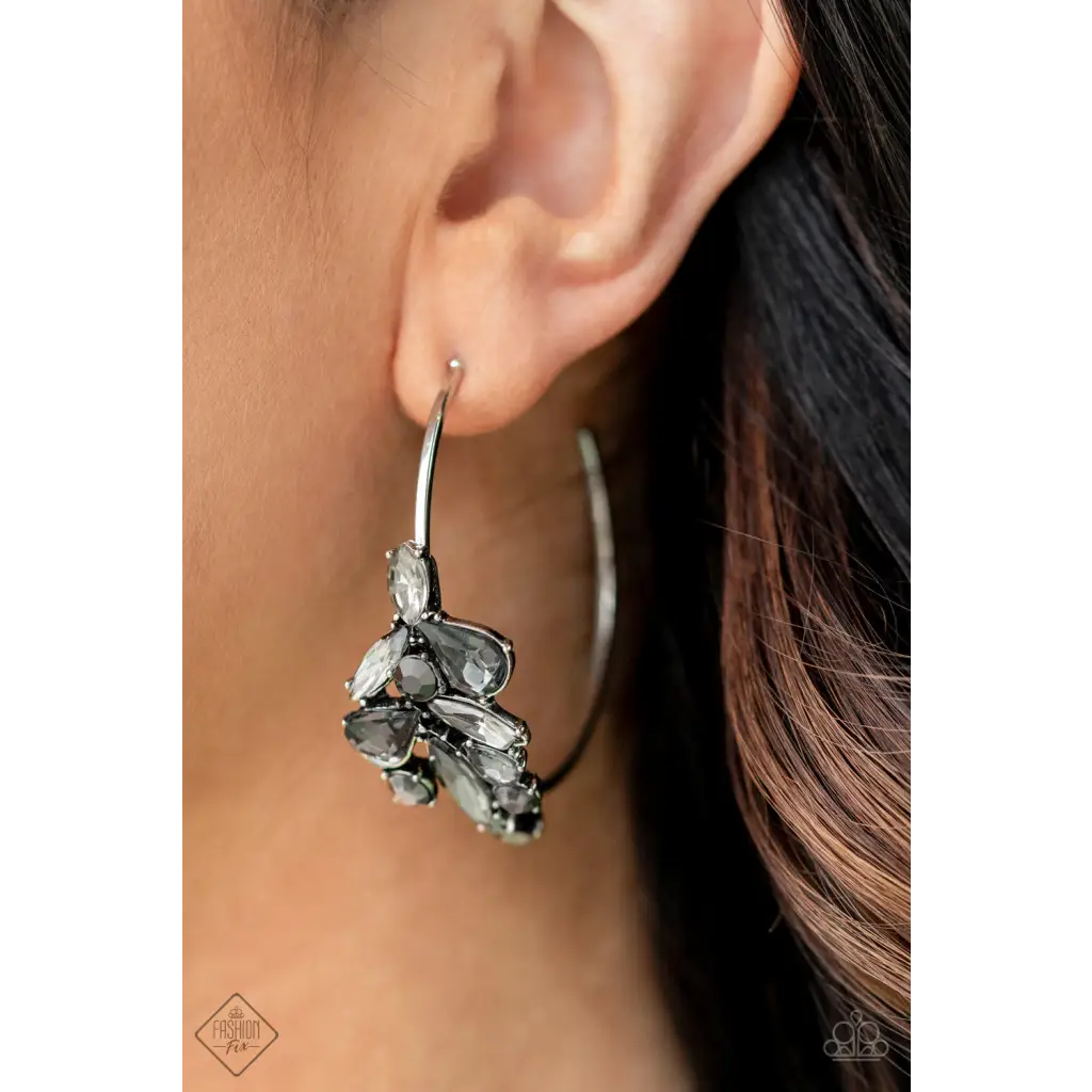 Arctic Attitude - Silver Earrings - Earrings