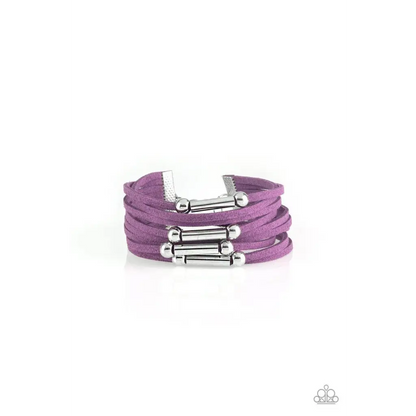 Back To BACKPACKER - Purple Bracelet - Deb's Jazzy Jems