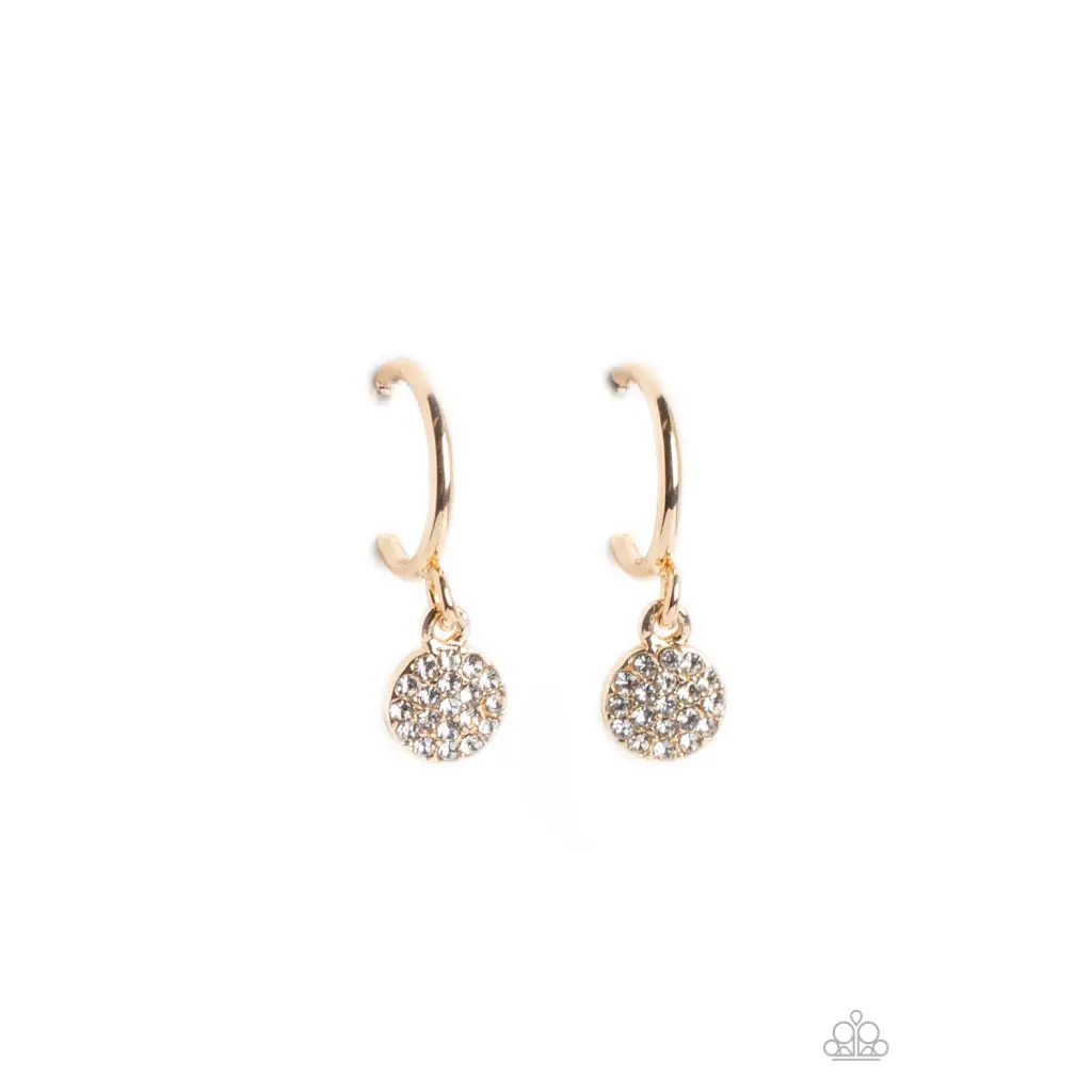 Bodacious Ballroom - Gold Earrings - earrings