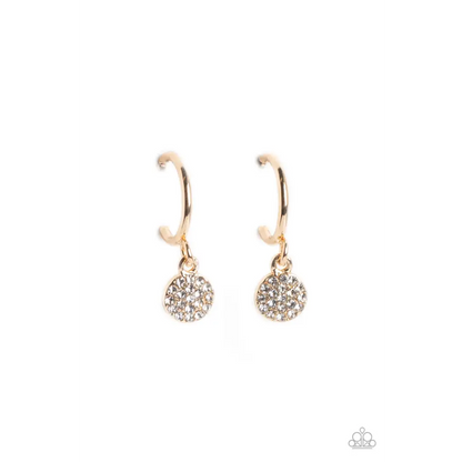 Bodacious Ballroom - Gold Earrings - earrings