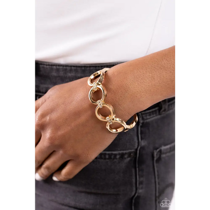 Chic Collection - Gold Bracelet - Bracelets