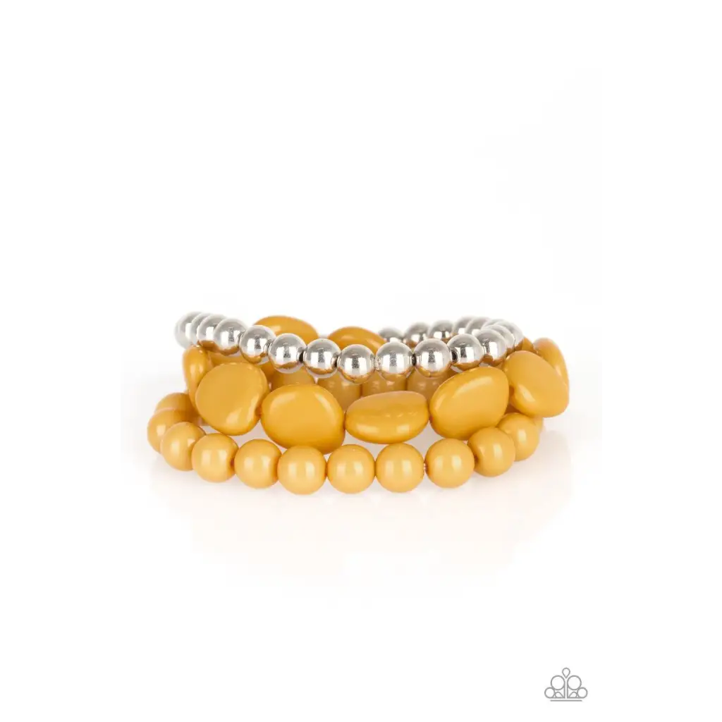 Color Venture - Yellow Bracelet - Deb's Jazzy Jems