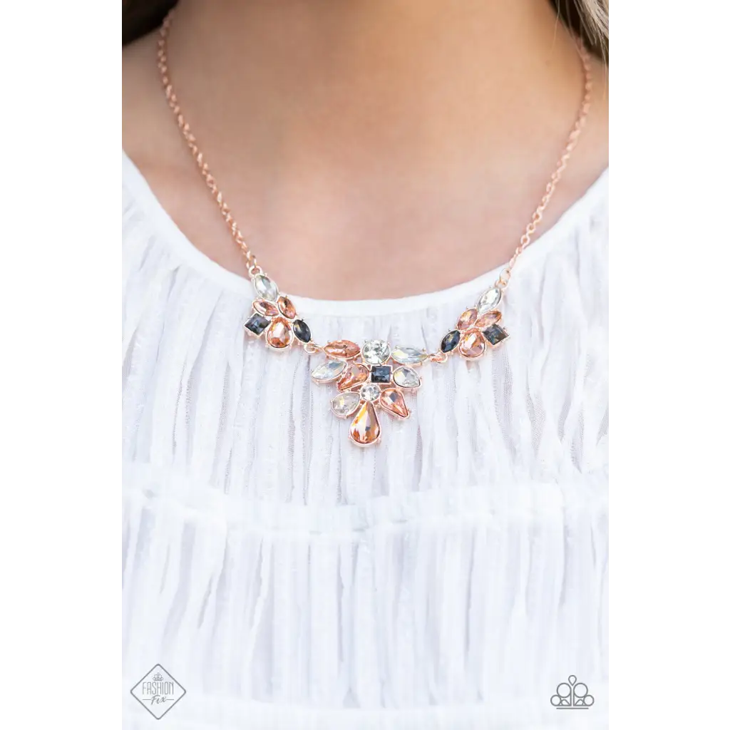 Completely Captivated - Rose Gold Necklace - Necklaces