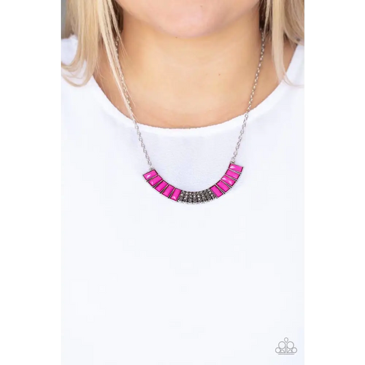 Coup de MANE - Pink Necklace - Necklaces