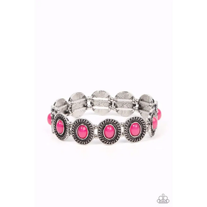 Dainty Delight - Pink Bracelet - Bracelets