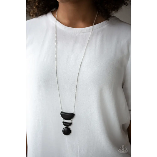 Desert Mason - Black Necklace - Necklaces