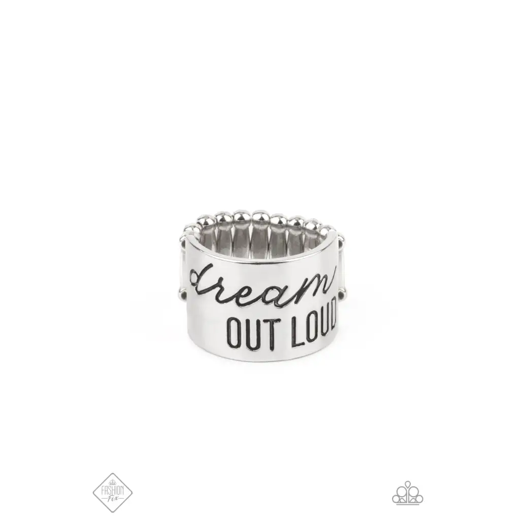 Dream Louder - Silver Ring - Rings