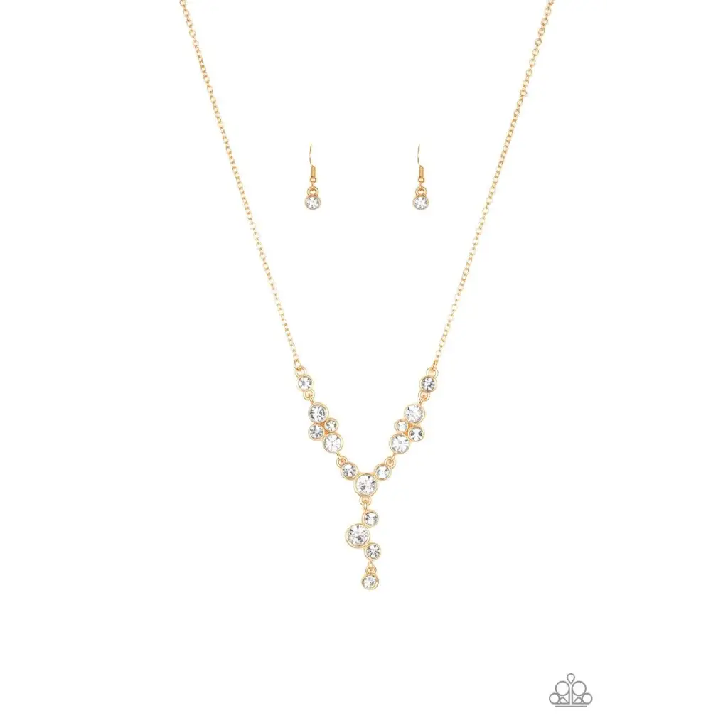 Five-Star Starlet - Gold Necklace - Deb's Jazzy Jems