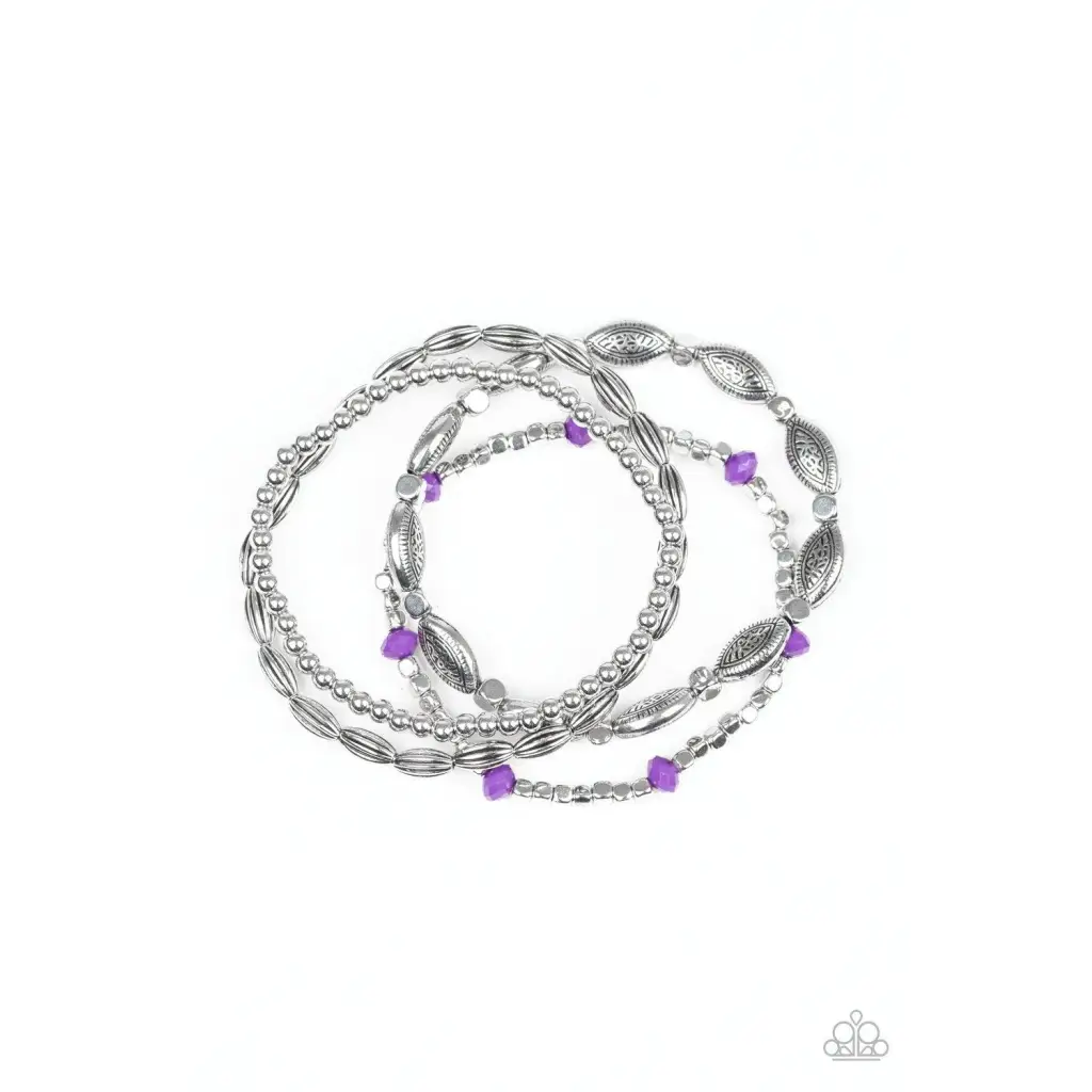 Full of WANDER - Purple Bracelet - Deb's Jazzy Jems