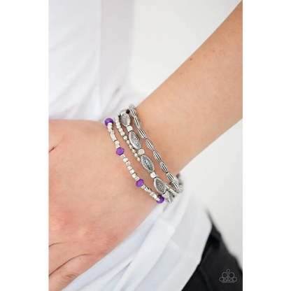 Full of WANDER - Purple Bracelet - Deb's Jazzy Jems