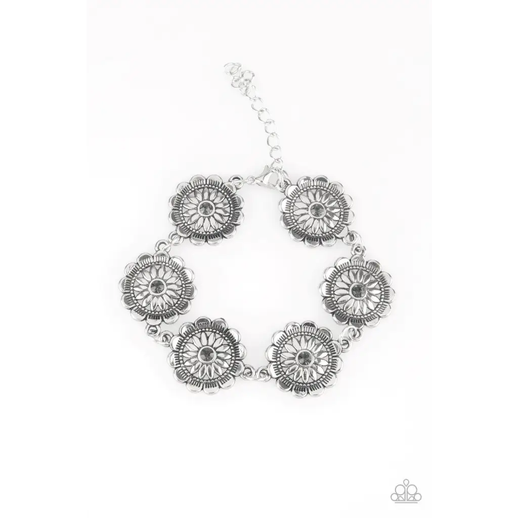 Funky Flower Child - Silver - Deb's Jazzy Jems