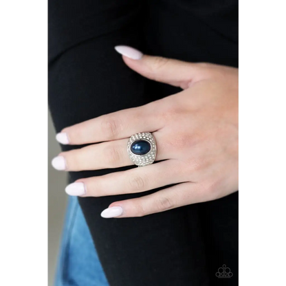 Glittering Go-Getter -Blue Ring - Deb's Jazzy Jems