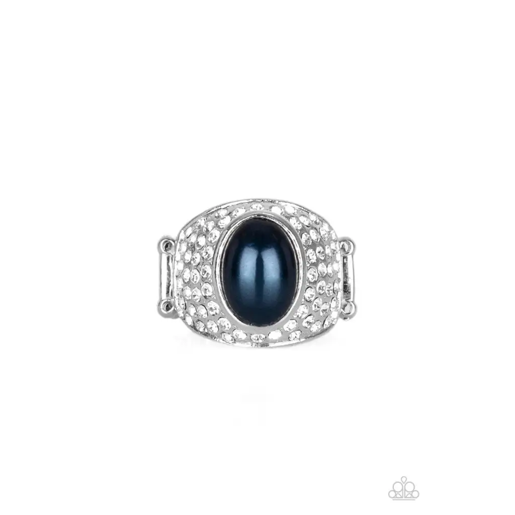 Glittering Go-Getter -Blue Ring - Deb's Jazzy Jems