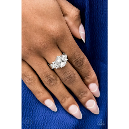 Happily Ever Eloquent - White Ring - Rings